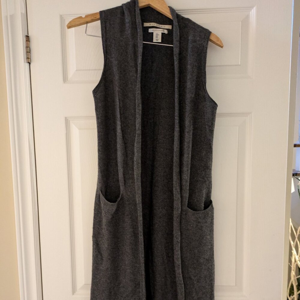 Cashmere Long Vest